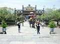 Khu vực phía sau cổng Ngọ Môn.