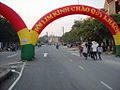 Cổng chào mừng vào lễ hội Lim, Bắc Ninh