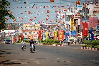 Đoạn qua thị xã Bình Long