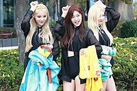 Loona Odd Eye Circle vào tháng 11 năm 2017