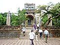 Nhà bia trong khu lăng Tự Đức