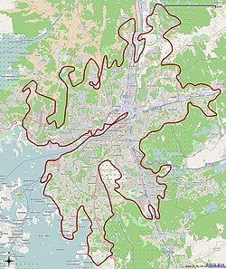Vị trí của Gothenburg