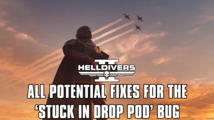 Tất cả các biện pháp khắc phục tiềm năng cho lỗi 'Kẹt trong Drop Pod' trong Helldivers 2 bìa