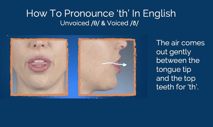 Similarities and differences in pronouncing /θ/ and /ð/