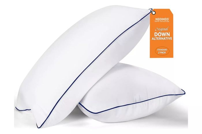 MZOIMZO Bed Pillows for Sleeping- Standard Size, Set of 2, Cooling Hotel Quality with Premium Soft Down Alternative Fill for Back, Stomach or Side Sleepers, 43x66CM