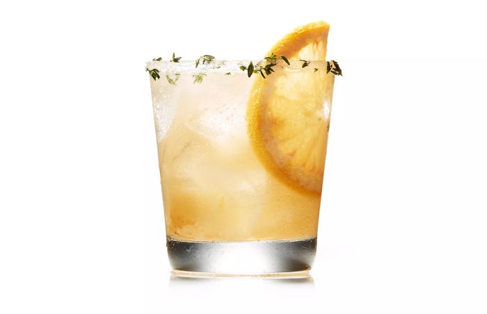 Gin, Grapefruit, and Thyme Cocktail