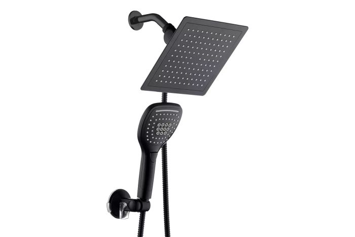 Dream Spa Ultra-Luxury 9" Rainfall Shower Head/Handheld Combo