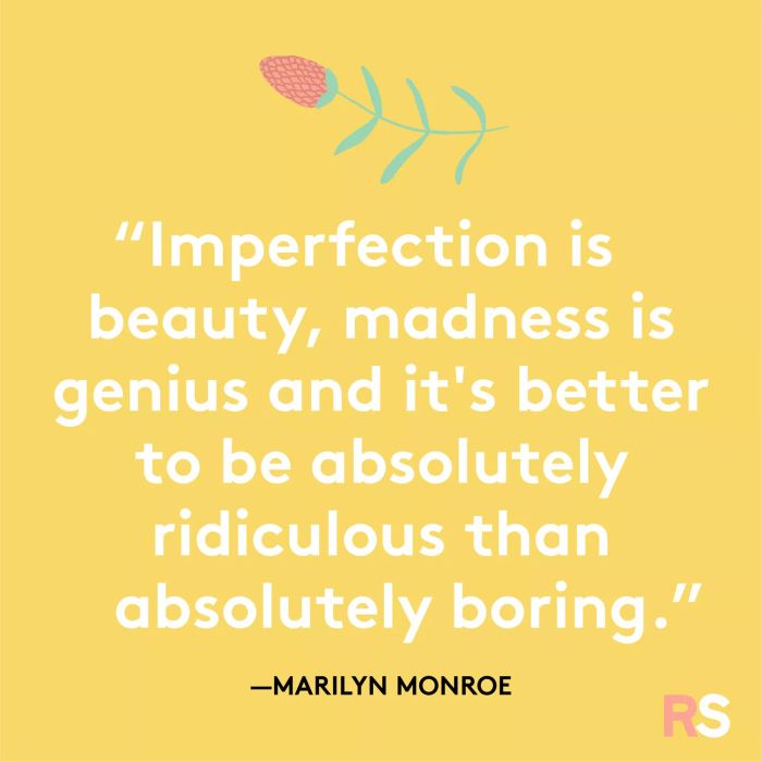 Motivational quotes, captions, and messages – A quote from Marilyn Monroe