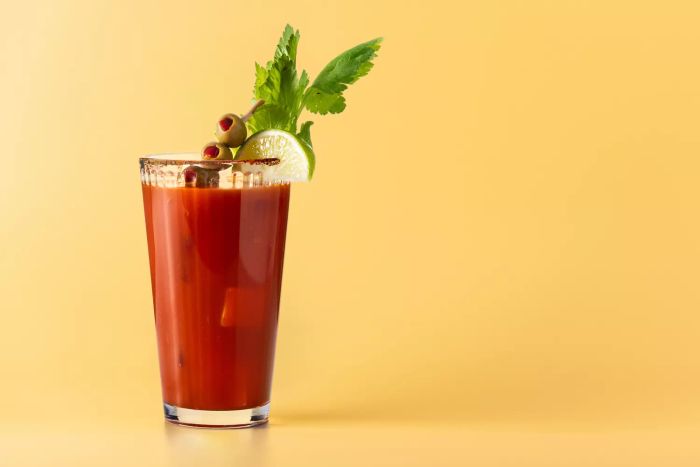 Recipe for the Bloody Maria cocktail