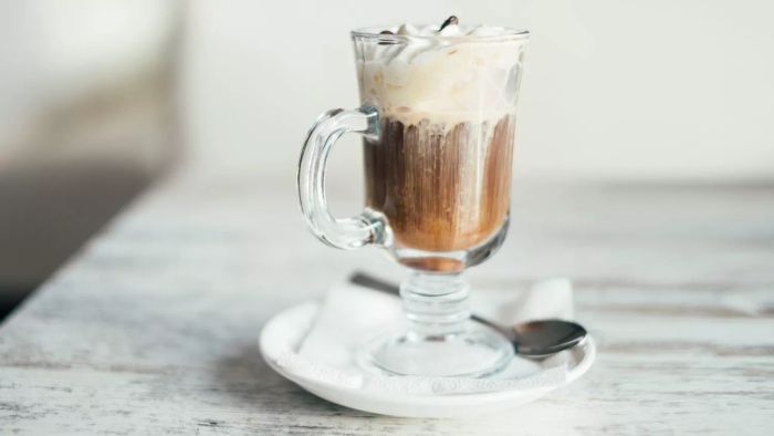 iced Irish coffee