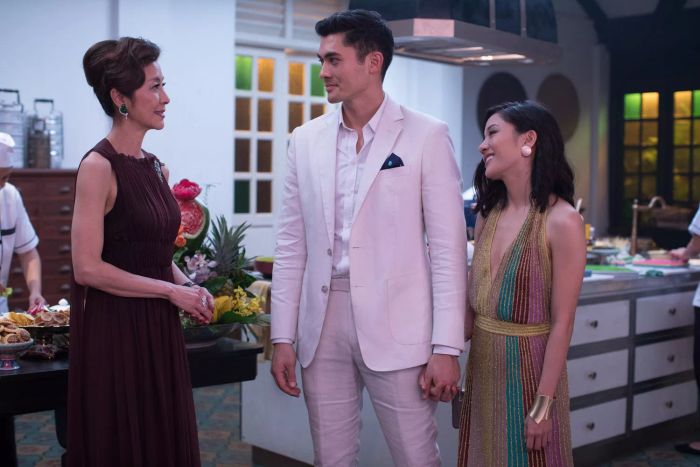 Michelle Yeoh, Henry Golding, Constance Wu 'Crazy Rich Asians'
