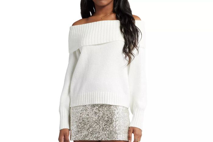 Nordstrom BP Off the Shoulder Sweater
