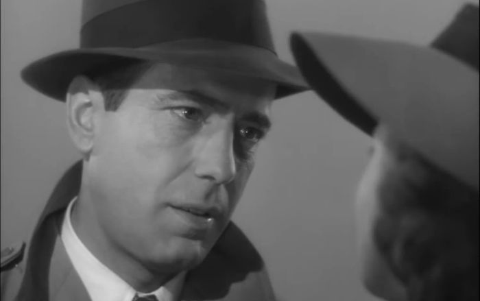 Humphrey Bogart in Casablanca