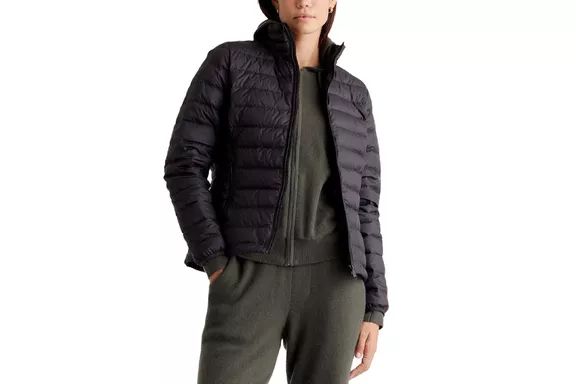 Quince Lightweight Down Foldable Puffer Jacket