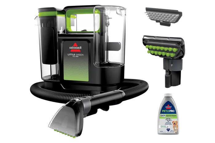 BISSELL Little Green Max Pet Portable Carpet and Upholstery Deep Cleaner