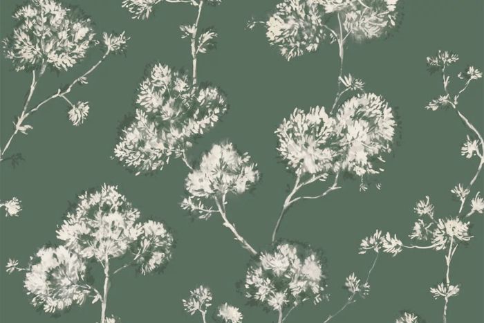 Walmart Mainstays Sage Green Bleached Floral, Peel and Stick Wallpaper