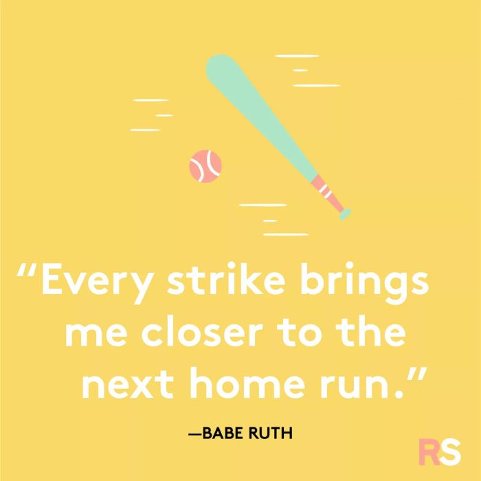 Motivational quotes, captions, messages – Babe Ruth's inspiring words
