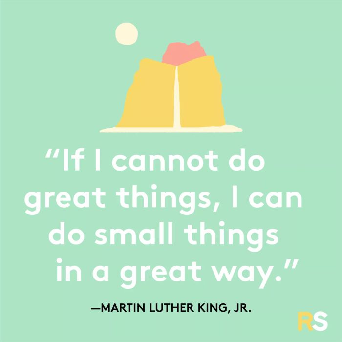 Inspiring quotes, captions, and messages – A quote by Martin Luther King, Jr.