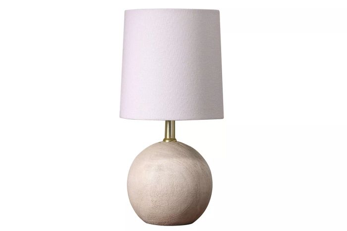 Walmart Mainstays Mini Ball Base Table Lamp