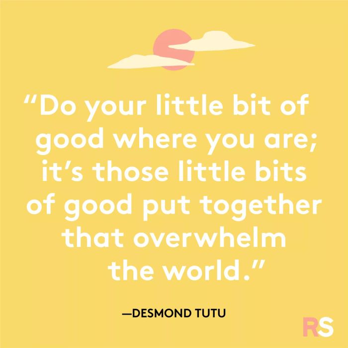 Inspirational quotes, messages, and captions – Desmond Tutu's words of encouragement