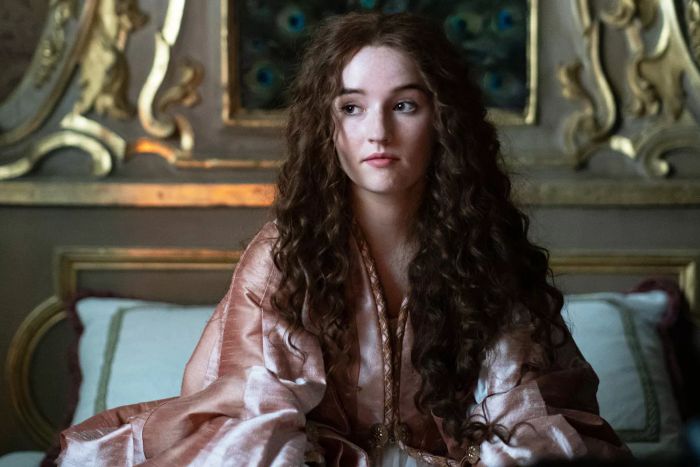 Kaitlyn Dever stars in Rosaline as Juliet’s cousin, who also had a fling with Romeo