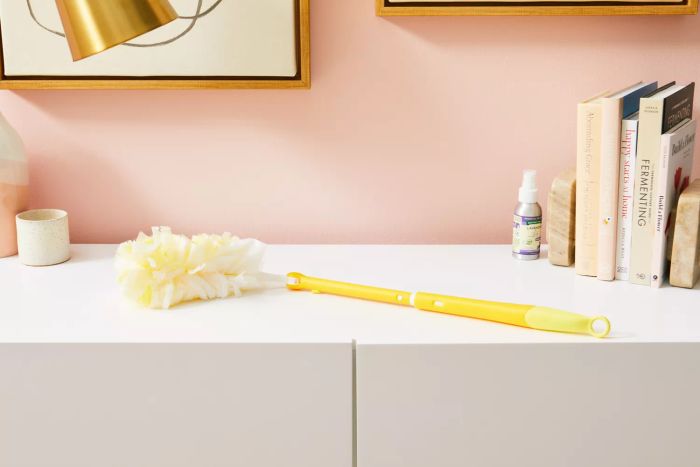 The Swiffer 360 Heavy Duty Duster with Extendable Handle Starter Kit.