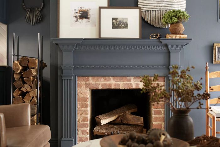 Fireplace Mantel Styling