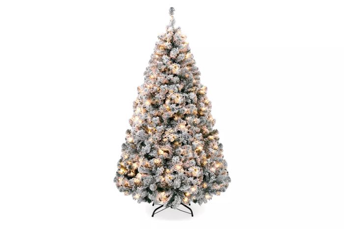 Walmart Best Choice Products 6ft Pre-Lit Holiday Christmas Pine Tree
