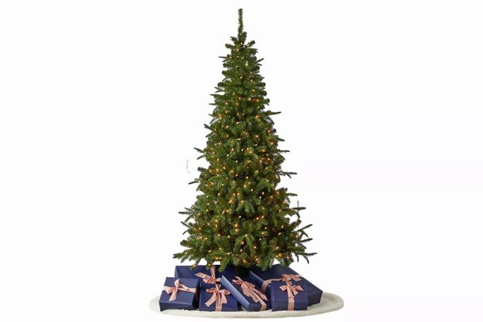 Walmart Seasonal LLC 7ft Valley Pine Pre-Lit Tree