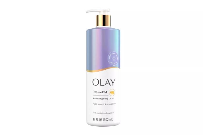 Olay Body Lotion Smoothing for Women with Retinol, 24h