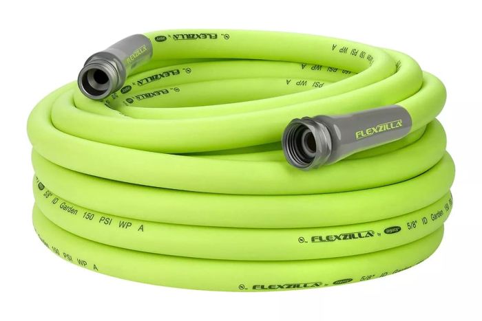 Flexzilla HFZG550YW Garden Lead-In Hose 5/8 In. x 50 ft, Heavy Duty, Lightweight, Drinking Water Safe