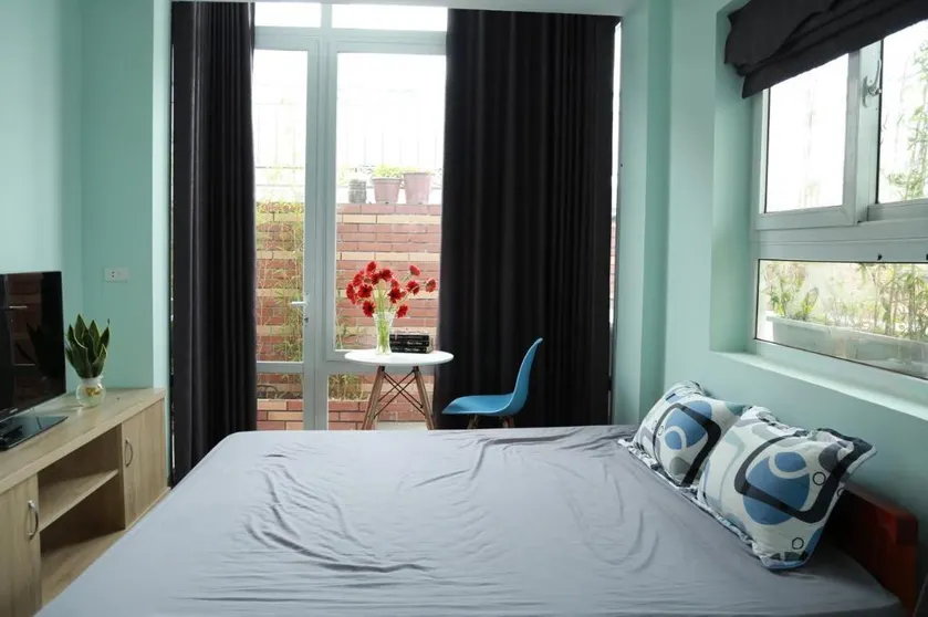 Ảnh Chung cư 76 m² 1 phòng ngủ, 1 phòng tắm riêng ở Quận Hoàng Mai (Bamboo Homestay)