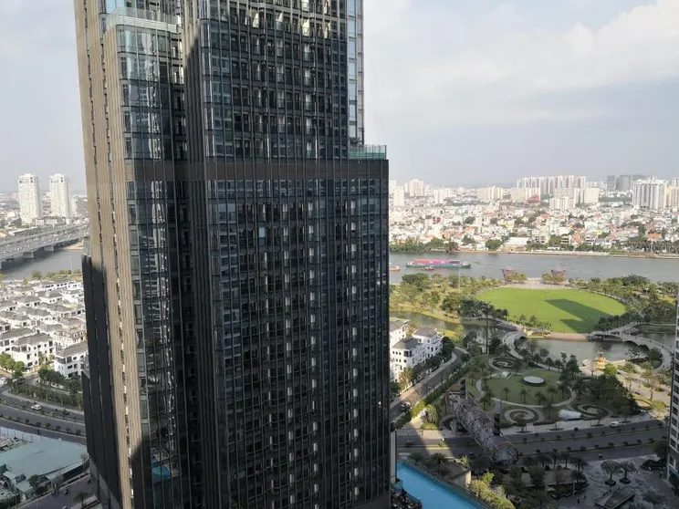 Ảnh Chung cư 95 m² 3 phòng ngủ, 2 phòng tắm riêng ở Bình Thạnh (Spectacular viewing 3 bedroom aparment)