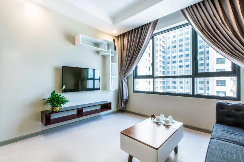 Ảnh Chung cư 70 m² 2 phòng ngủ, 1 phòng tắm riêng ở Quận 4 (SEN's❤️SPACIOUS 2BR by Bui Vien St. + FREE POOL)