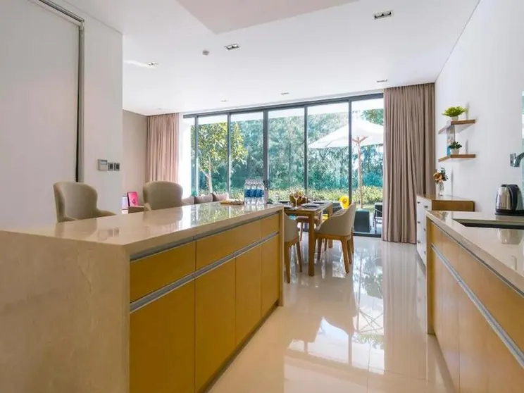 Ảnh Biệt thự 600 m² 3 phòng ngủ, 3 phòng tắm riêng ở Hòa Hải (Goft view 3 bedrooms villa)