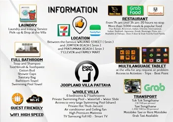 Ảnh LAND34 POOL VILLA PATTAYA - 6 BEDROOMS