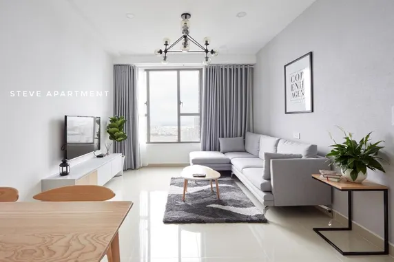 Ảnh Chung cư 65 m² 2 phòng ngủ, 1 phòng tắm riêng ở Quận 4 ([STEVE APT]Luxury Urban Concept Apt W.Outdoor pool)