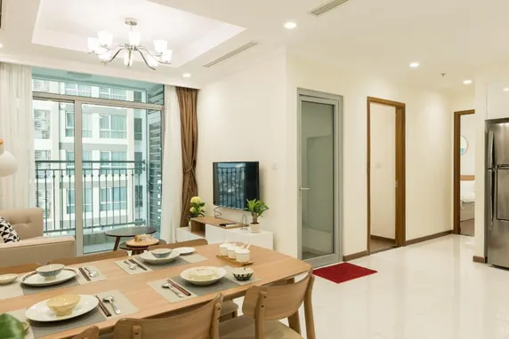 Ảnh Chung cư 79 m² 2 phòng ngủ, 2 phòng tắm riêng ở Bình Thạnh (Lux 2BR Flat, Perfect for family/group of friends)