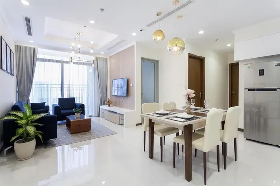 Ảnh Chung cư 80 m² 2 phòng ngủ, 2 phòng tắm riêng ở Bình Thạnh (VINHOMES CENTRAL PARK - LAZE Apartment -BEST PRICE)