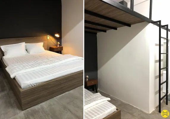 Ảnh Nhà mặt đất 18 m² 1 phòng ngủ, 1 phòng tắm riêng ở Trung tâm thành phố Quy Nhơn (Alley Quy Nhon Homestay, room for 4 persons)