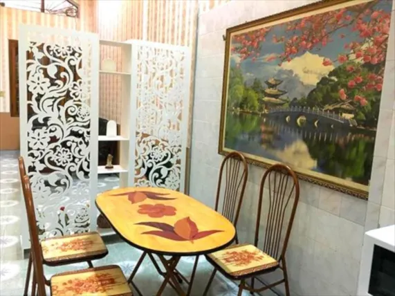 Ảnh Nhà mặt đất 60 m² 1 phòng ngủ, 2 phòng tắm riêng ở Trung tâm thành phố/chợ Sắt (Hai Phong downtown - Entire house in city center)