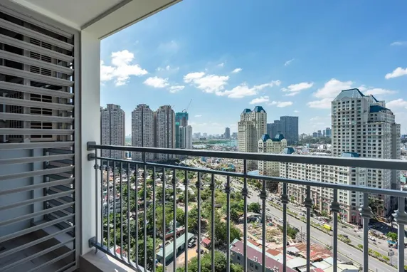 Ảnh Chung cư 60 m² 1 phòng ngủ, 1 phòng tắm riêng ở Bình Thạnh (Apt 2br 1802 Plus in vinhome central park)
