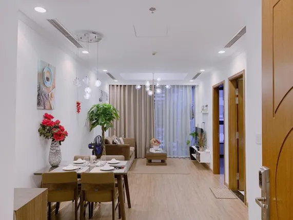 Ảnh Chung cư 52 m² 1 phòng ngủ, 1 phòng tắm riêng ở Quận Hoàng Mai (Happy Homes _Times City )