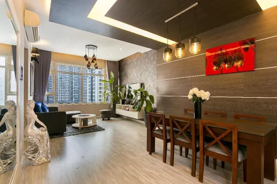 Ảnh Chung cư 70 m² 2 phòng ngủ, 2 phòng tắm riêng ở Bình Thạnh (High Class 2BR Condo Onsite Pool + Gym 5min to CBD)