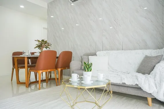 Ảnh Chung cư 74 m² 2 phòng ngủ, 2 phòng tắm riêng ở Quận 4 (Saigon 2BR spacious apartment near Benthanh market)