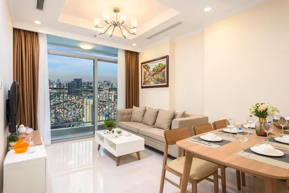 Ảnh Chung cư 86 m² 2 phòng ngủ, 2 phòng tắm riêng ở Bình Thạnh (Tommy Homes Vinhomes Central Park 2Br-Free Gym)