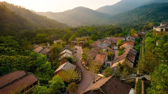 Ảnh Làng Nương Yên Tử