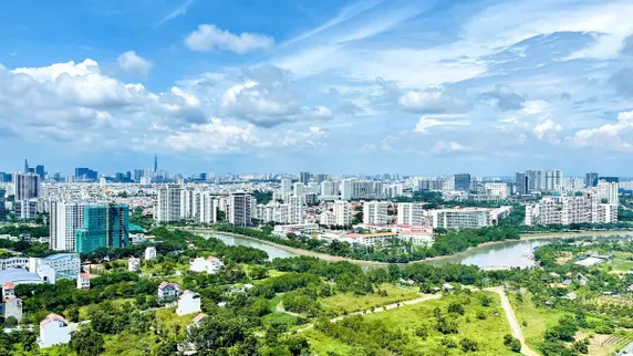 Ảnh Căn hộ ấm cúng 30m2 nhìn ra thành phố Sài Gòn