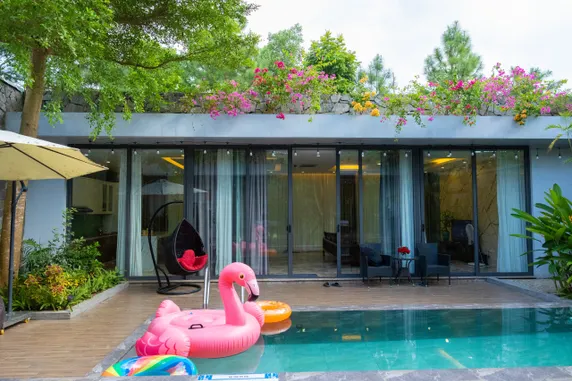 Ảnh Villa Đỗ Quyên F5B Flamingo Đại Lải 2pn