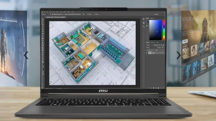 Laptop giải trí linh hoạt.